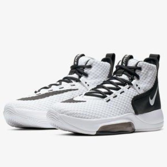 Nike Zoom Rize Basketball men\'s shoes white color